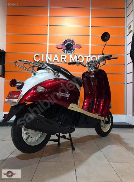 Motolux Efsane 50 2021 Model Sıfır Kilometre Senetle Motosiklet Kırmızı 13