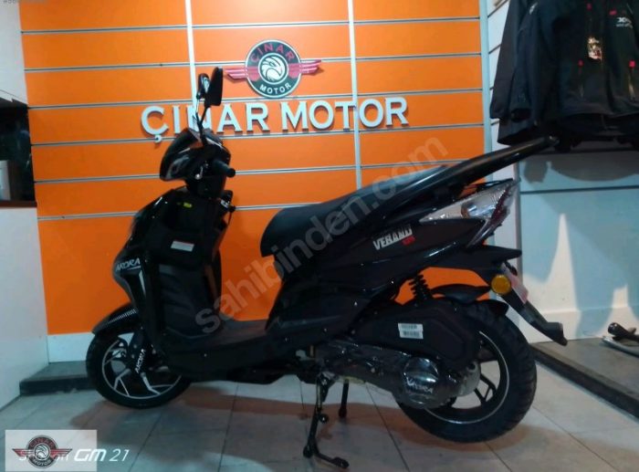 Arora Verano AR 125-25 2021 Model Sıfır Kilometre Senetle Motosiklet Siyah 5