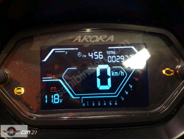 Arora ZRX 200 2021 Model Sıfır Kilometre Senetle Motosiklet Mavi 7