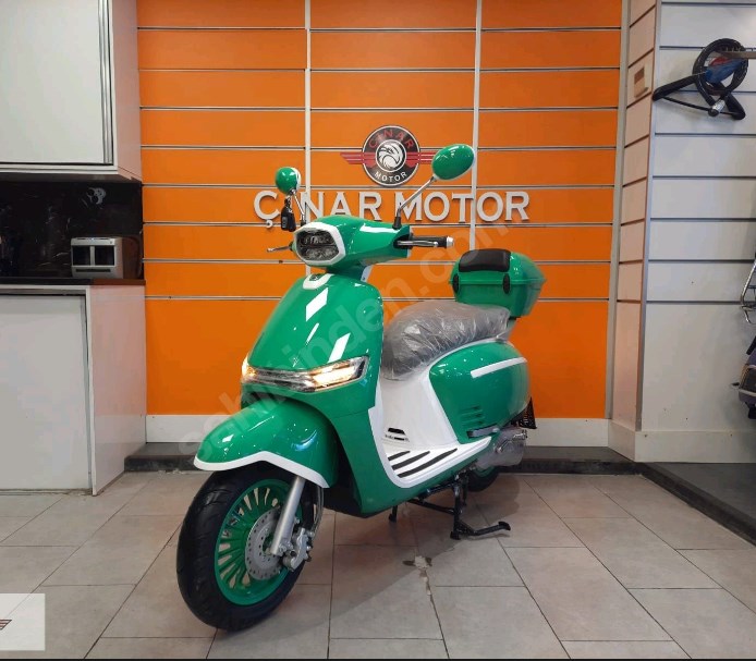 Yuki Mojito 125 2022 Model Sıfır Kilometre Senetle Motosiklet Yeşil 1