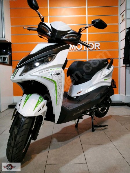 Motolux Rossi Rs 2021 Model Sıfır Kilometre Senetle Motosiklet Beyaz 11