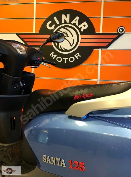 RMG Moto Gusto Santa 125 2022 Model Sıfır Kilometre Senetle Motosiklet 8