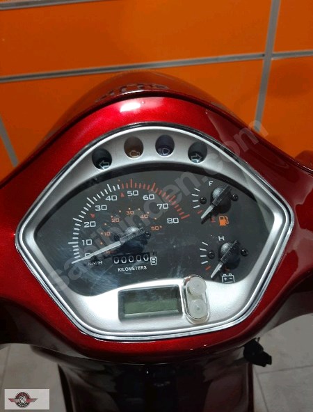 RMG Moto Gusto Diva 50 2021 Model Sıfır Kilometre Senetle Motosiklet Kırmızı 4